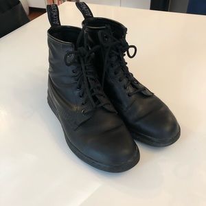 Black Dr. Marten Boots